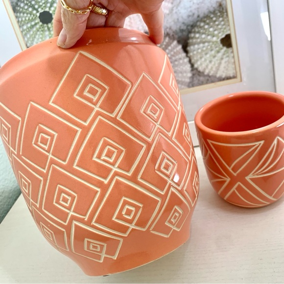 Anthropologie Terrain Ceramic Planter  2-PC Set - Picture 6 of 12